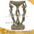 beautiful cast bronze nude lady statues for outdoor decoration